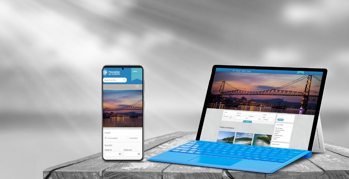 Criação de Portal - Pousadas de Floripa